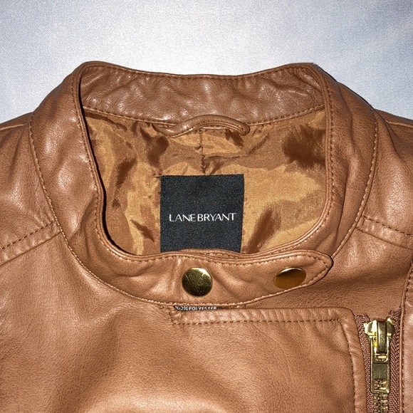 Lane Bryant Faux Leather Jacket - Picture 3 of 10